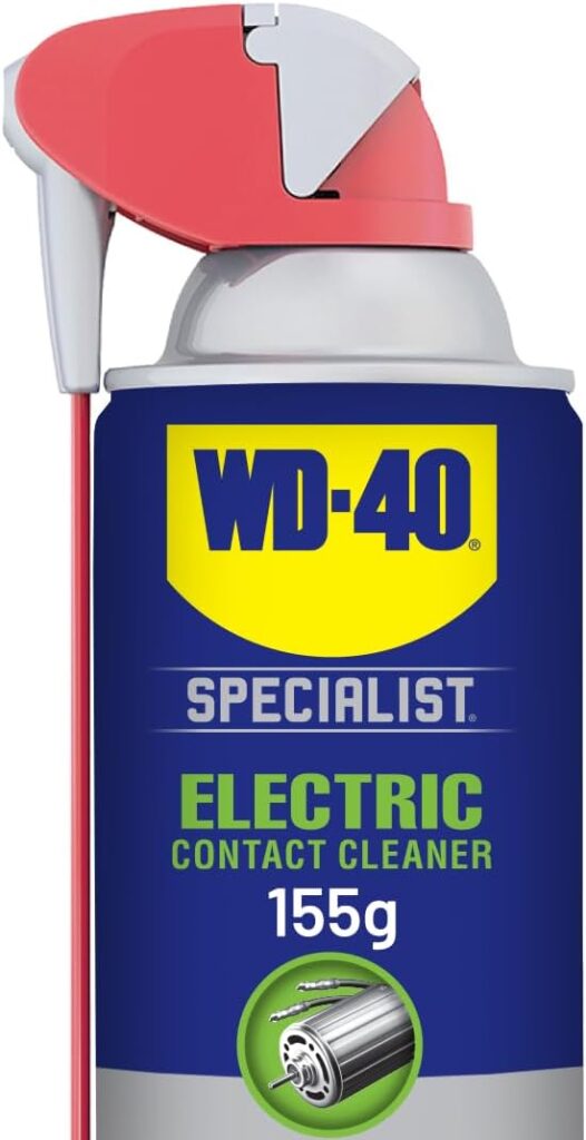 WD-40 Specialist Electric Contact Cleaner with Smart Straw, Removes Oil, Dirt, F…