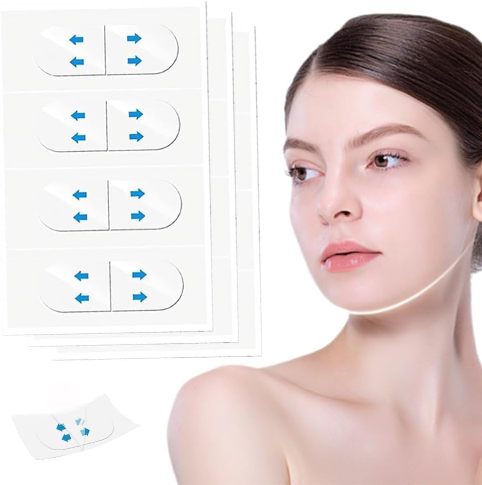 Invisible Face Lift Tape, Instant Lift for Eyes & Neck