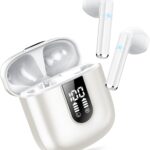 Wireless Earbuds, Bluetooth 5.3 Headphones HiFi Stereo, Mini in-Ear Bluetooth Ea…