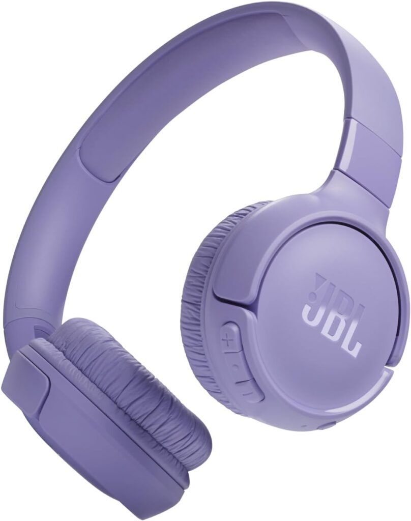 JBL Tune 520BT – Wireless On-Ear Headphones, Up to 57H Battery Life and Speed Ch…