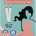 Fearless Tape Double Sided Tape for Fashion, Clothing and Body (50 Strip Pack) | All Day Strength Ta…