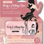 Double Sided Tape for Clothes, Body and Fashion Tape (75 Pack) | Clothing and Hem Adhesive for Women…