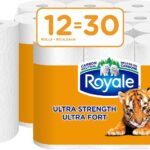 Royale Ultra Strength Paper Towel, 12 Equal 30 Rolls, 123 Sheets per Roll