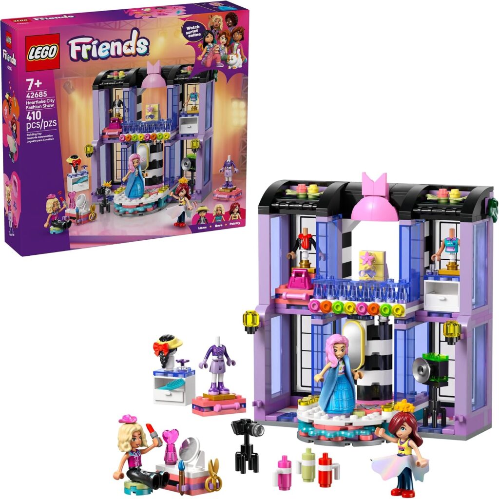 LEGO Friends Heartlake City Fashion Show Building Toy for Girls & Boys – Pretend Play Set for Kids, …