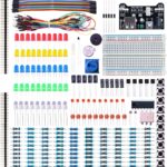 ELEGOO Electronic Fun Kit Bundle with Breadboard, 235 Items for Arduino