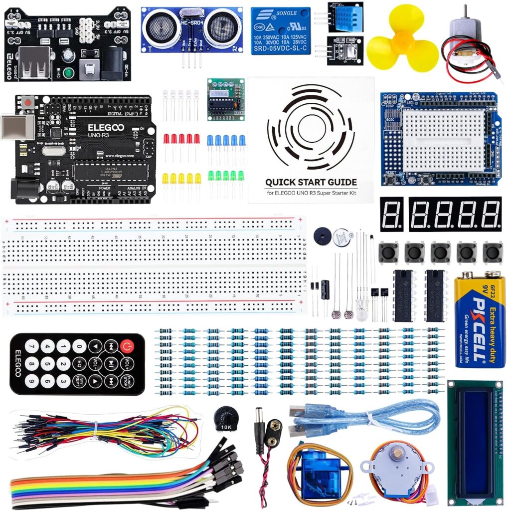 ELEGOO UNO R3 Super Starter Kit Compatible with Arduino